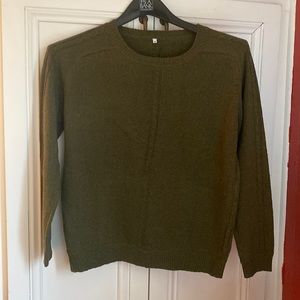 Green sweater